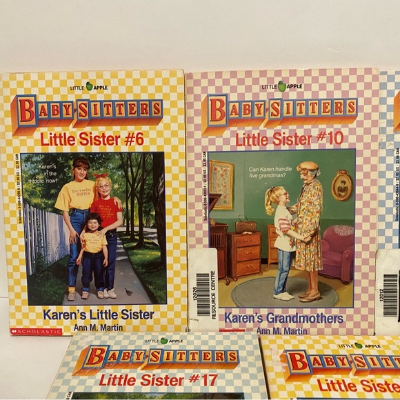 Baby Sitters Little Sister Book Lot Babysitters Club Vintage - Picture 2 of 8